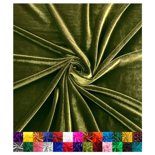 Luxurious Stretch Velvet Fabric Roll