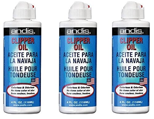 Andis Clippers Clipper Oil 4 oz (Pack of 3)