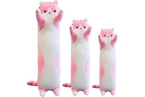 Giant Kitty Pillow for Girls Cuddly Soft Plush Kitten
