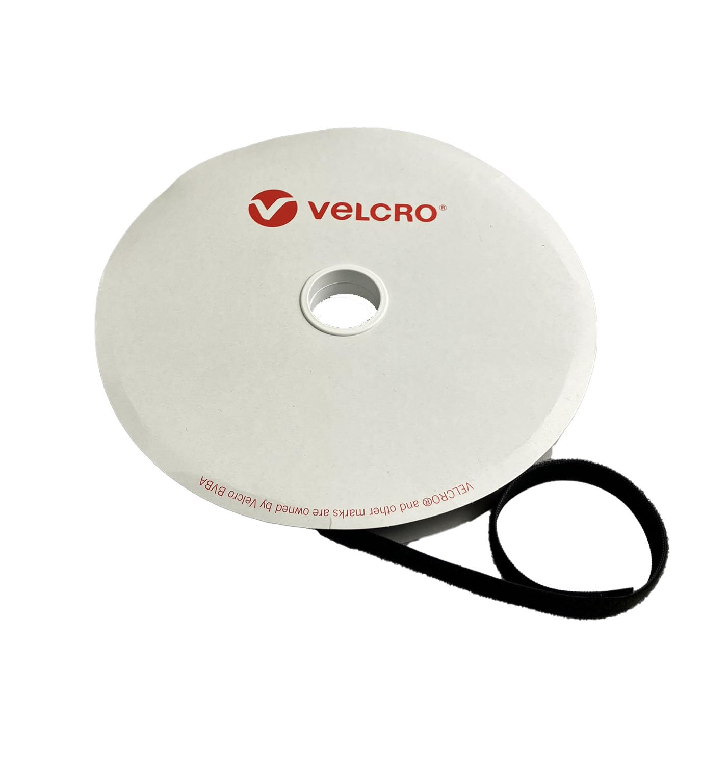 VELCRO® Brand ONE-WRAP® Back-to-Back Tape Roll, 20mm Wide Reusable Self-Gripping Cable Wrap for Cable Management, Cut-to-Length Hook & Loop Strap, Pre-Packed 1m–25m Roll Options (Black, 20MMX25M)