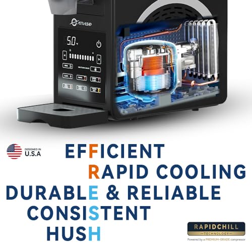 slushie machine 85oz frozen drink maker with 6 preset programs smart temp control rinse low-sugar amp alcohol alerts slush maker for milkshakes margarita smoothie frappes and more no ice needed