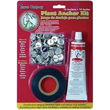 Tumax Plant Anchor Kit with Sil Flex 7500 Silicone Adhesive | Design Custom Layouts for Vines Roses and all Climbing Plants
