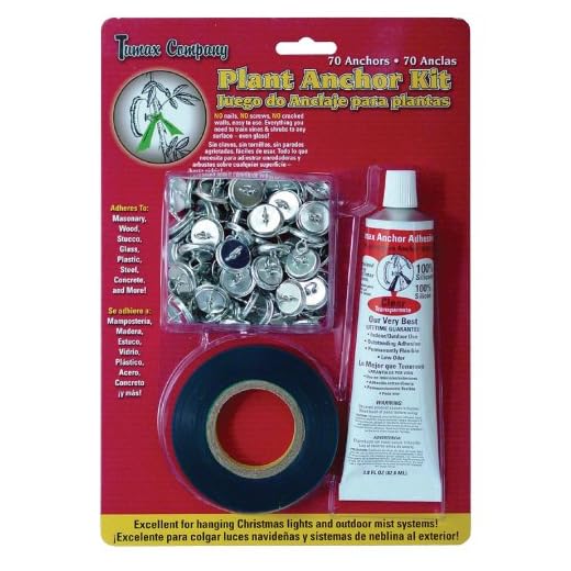 Tumax Plant Anchor Kit with Silicone Adhesive