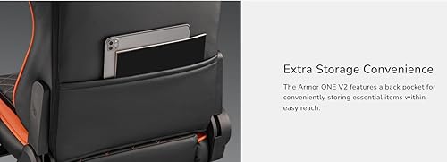 Miniatura 6 de COUGAR Armor ONE V2 Silla de juegos dorada, opciones de cuero de PVC transpirable o tela tejida, reposabrazos plegables 4D, almohadas lumbares y