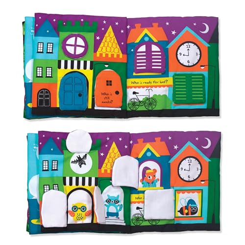 Melissa & Doug Soft Activity Baby Book - The Wonderful World of Peekaboo! Lift The Flap Busy Book for Toddlers, Sensory Toys for Babies and Toddlers - image 9