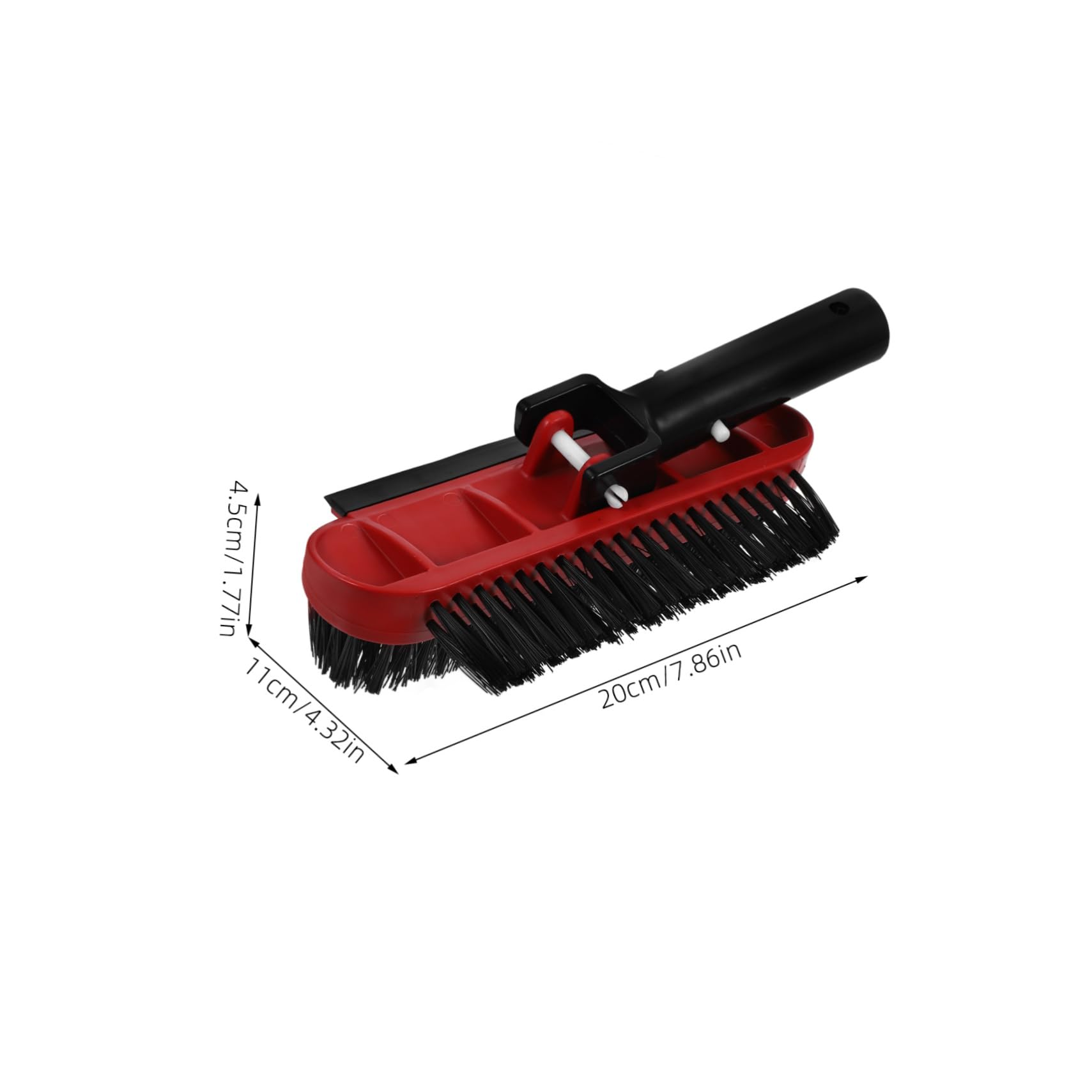 BESPORTBLE Pool Brush Head Swimming Pool Cleaning Brush for Edges Walls and Corners Lightweight Design for Thorough Cleaning