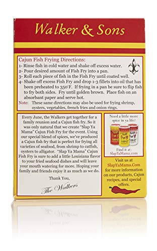Slap Ya Mama Cajun Fish Fry, 12-Ounce Boxes (Pack of 6)