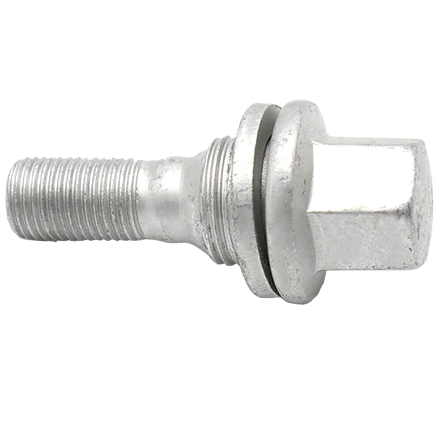 16 bulloni per ruote, M12 x 1,25, 9817024580, per Citroen, Peugeot, argento