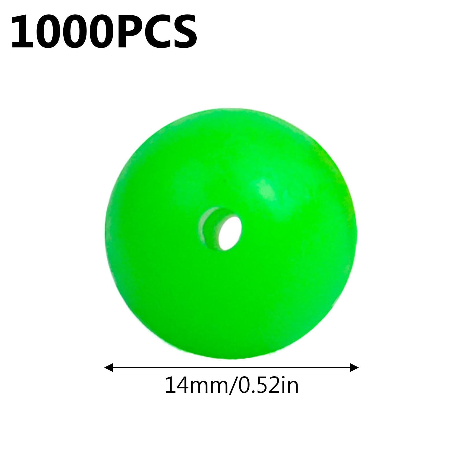 Perles De Pêche - 1000 Perles pour Leurres De Pêche, Perles D'appât De