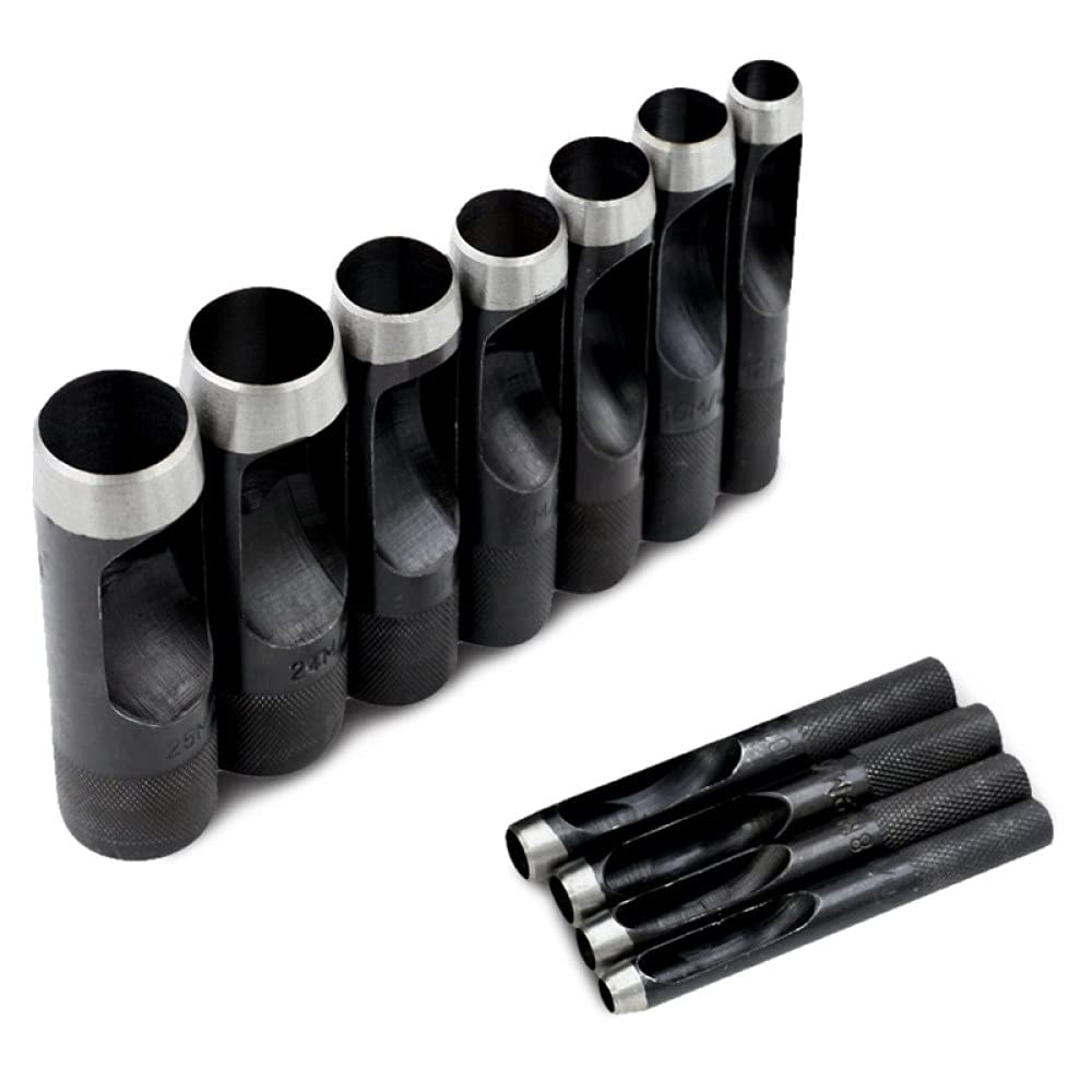 1 sztuk 1-25mm Okrągły Stal Skórzany Craft Hollow Dziurkacz Narzędzie Frez Praca dla Pasek Pasek Pas Do Zegarka Pasek Plastikowe Drewno DIY Dziurkacz, 25mm