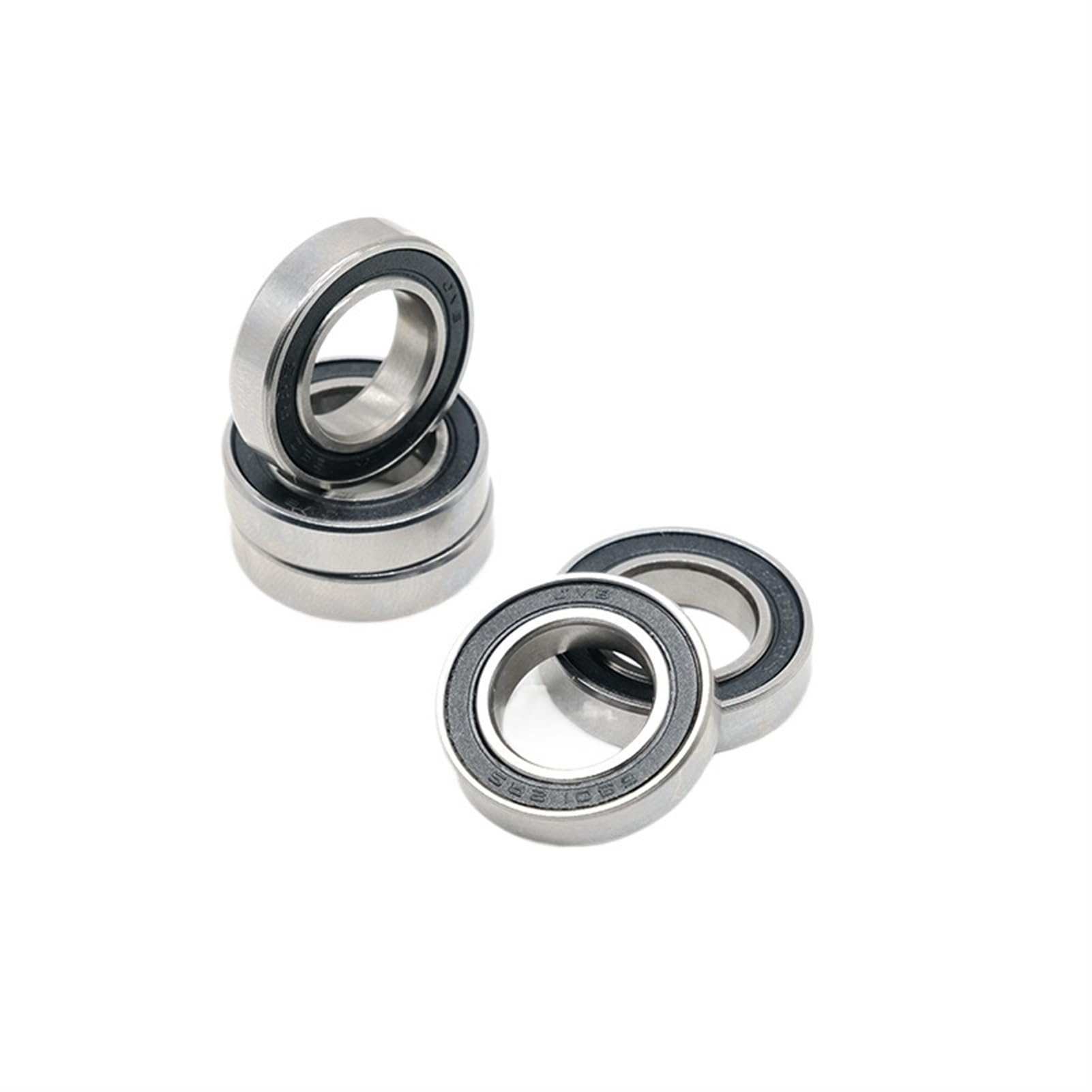 Roulements rigides à billes 10 pièces 6801RS roulement ABEC-3 12x21x5mm Section mince 6801-2RS roulements à billes 61801 RS 6801 2RS avec L-2112DD scellé bleu