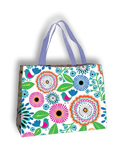 Jillson Roberts Forever Bags Reusable Grocery Shopping Totes In Assorted Designs, 4-Count (Efb001) #TOP3
