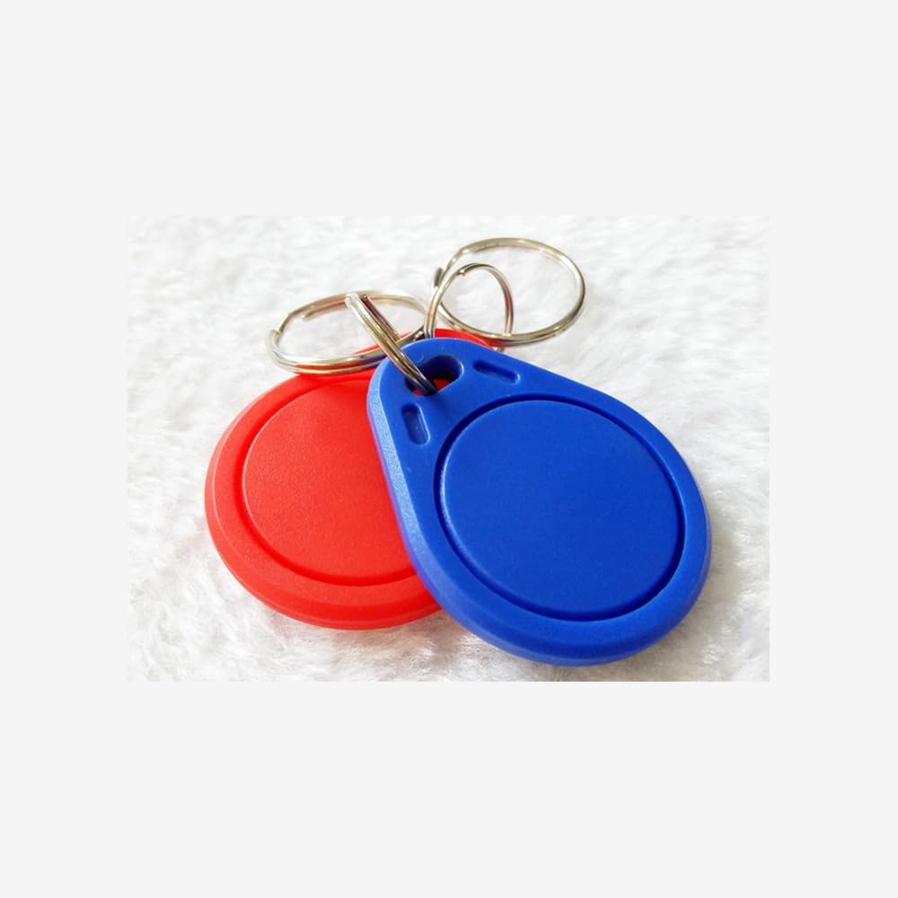 Llavero RFID 13.56 MHz Tarjeta Acceso IC Control Acceso Paquete 50 Colores Surtidos