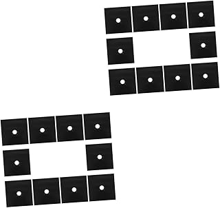 Sewroro 20 Peças Tapete De Proteção De Fogão A Gás Forno A Gás Protetor De Gás De Cozinha Folha Forros De Forno Tampa De Forno Protetor De Fogão A Gás Tampa De Fogão A Gás De Cozinha