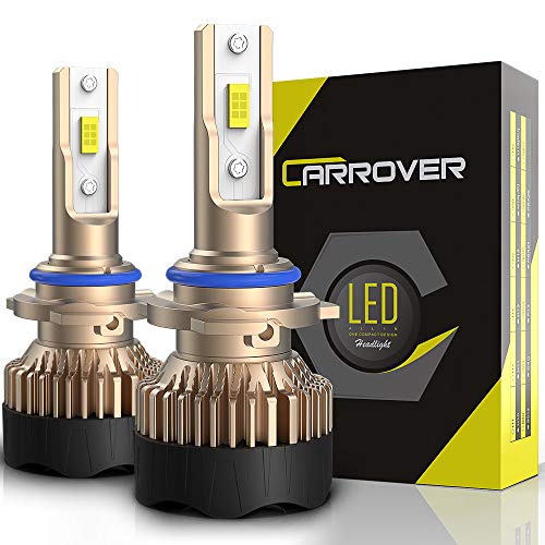 9005 HB3 LED Bulbs, CAR ROVER 60W 12000Lumens Extremely Bright 6000K CSP Chips Conversion Kit, Replacement High Fog Light