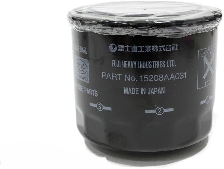 Subaru Oil Filter & Gasket SET OF 6 Outback Legacy SVX 6 CYL OEM NEW 15208AA031
