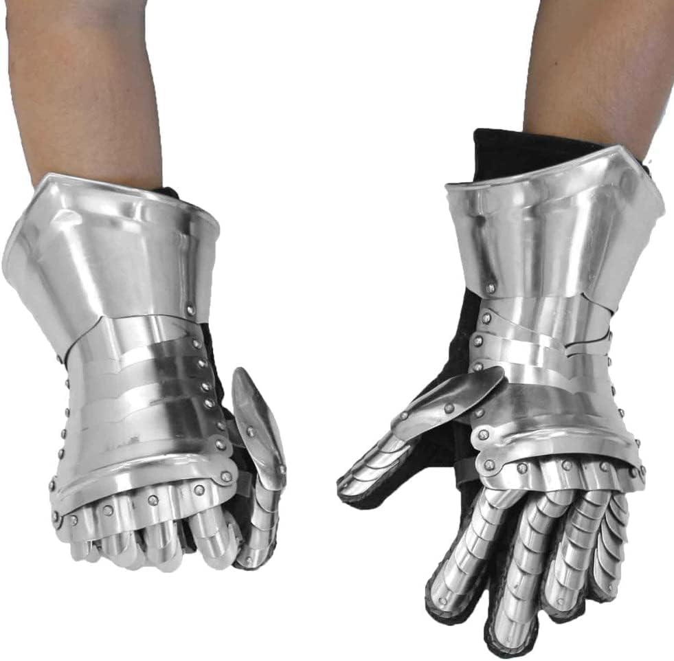 NauticalMart Medieval Knight Armour Gauntlets Functional Steel Armor