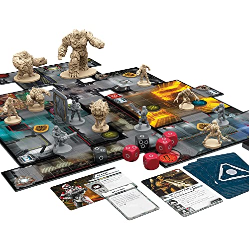 Image of Doom The Board Game (2nd Edition) | Sci-Fi Combat Strategy Game Based on The Video Game for Adults and Teens | Ages 14+ | 2-5 Players | Fantasy Flight Games