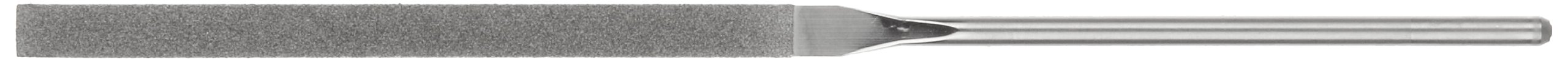 Strauss Needle File, Diamond Grit, Rectangular, Medium, 160mm Length, 5.1mm Width, 1.4mm Thickness