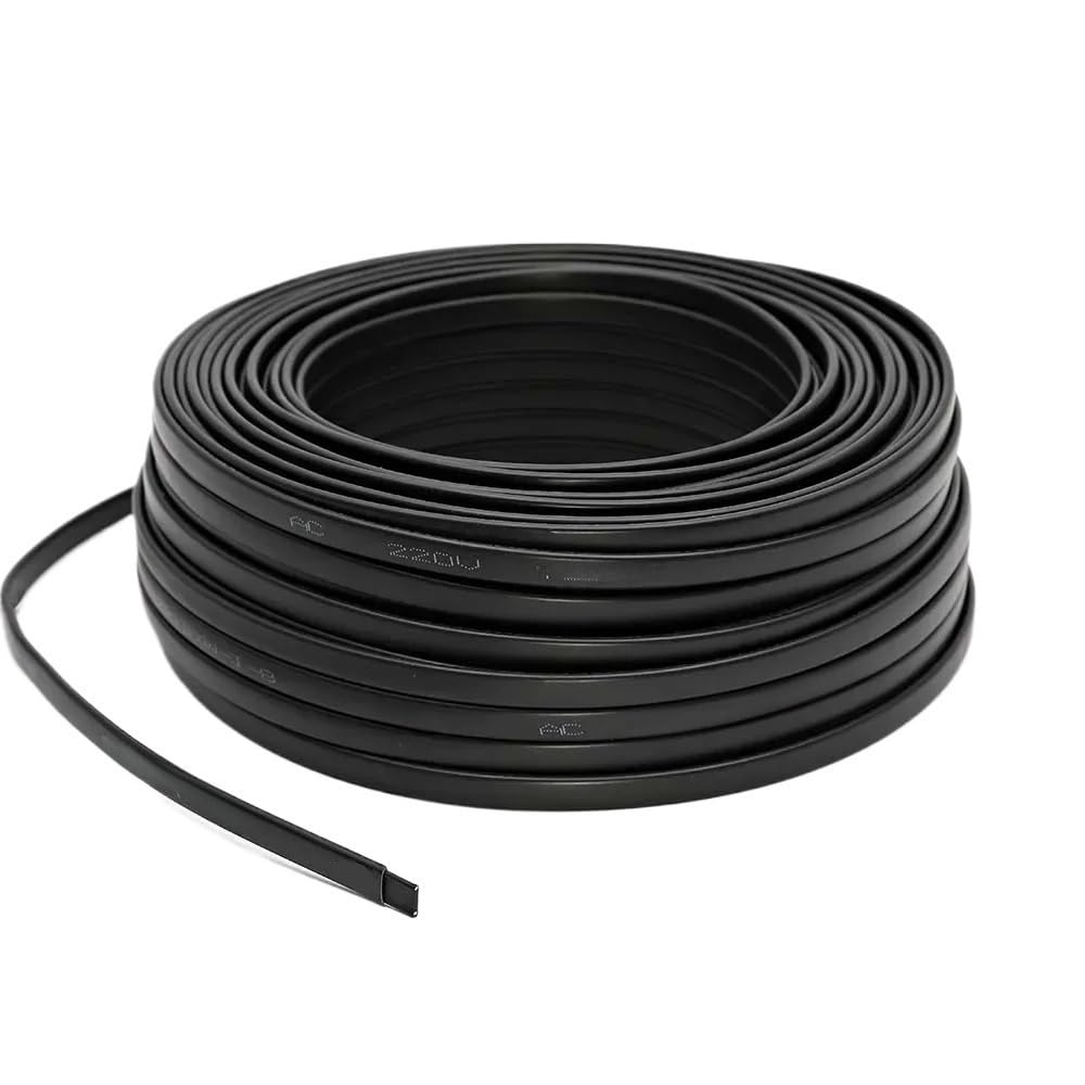 Câble chauffant Câble chauffant autorégulant for tuyaux de 100 mètres, protection contre le gel des conduites d'eau 220 V, dégivrage toiture
