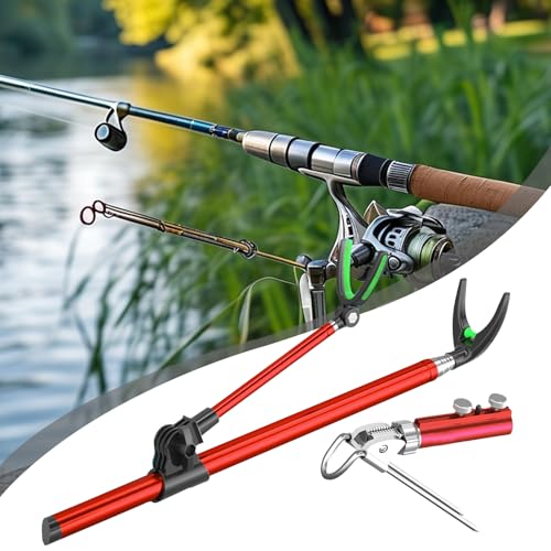 Support de canne à pêche en inox solide pour rivière et rive - 2