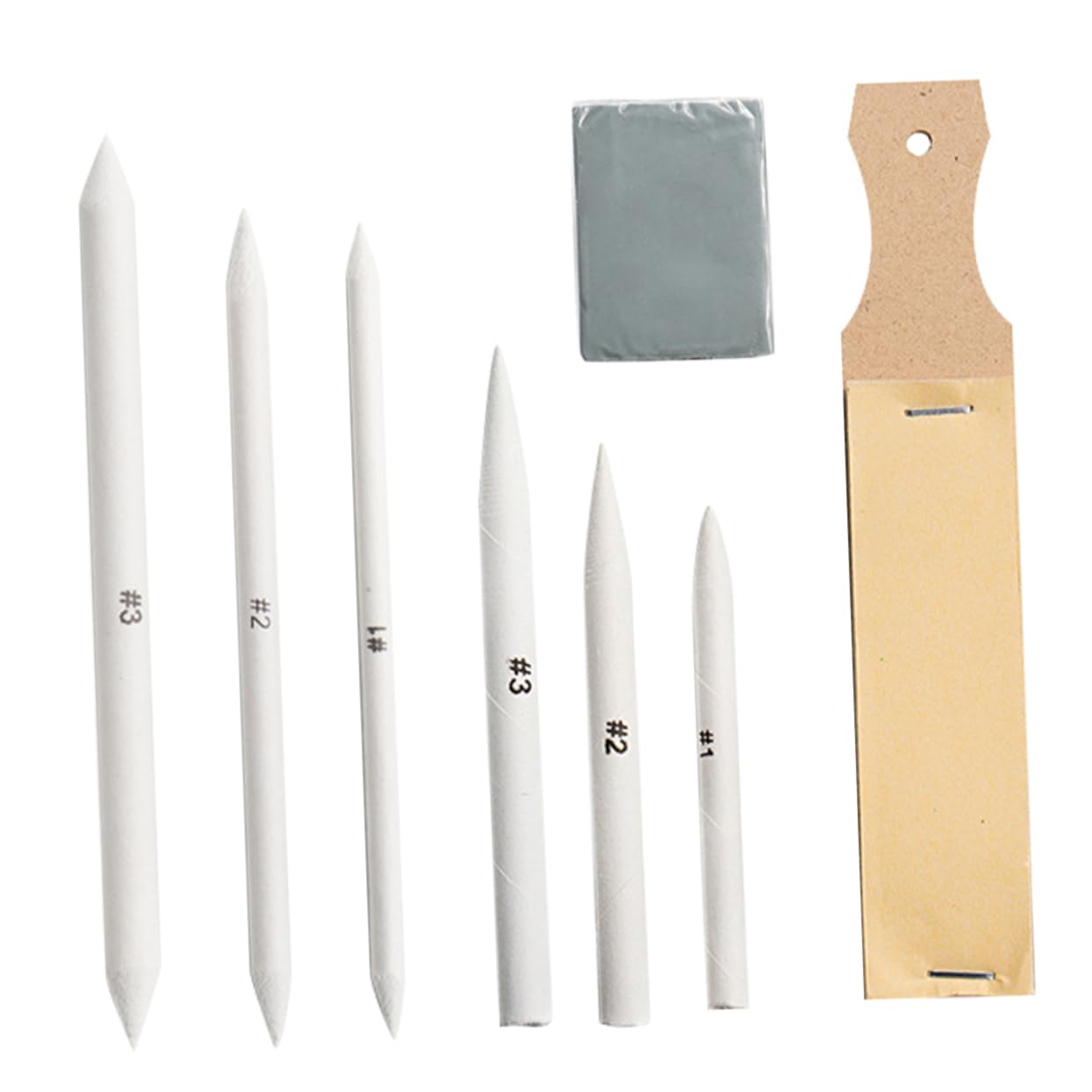 OSALADI 1Set Sketching Painting Kit Art Supplies Set with Sandpaper Paper Board and Sketch Tools for Drawing Sketching and Writing for School Classroom and Outdoor Use