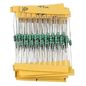 HALJIA Farbigen Ring Induktoren Set 120 Stück