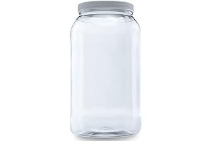 CLEARVIEW 1 Gallon Plastic Donation Jar