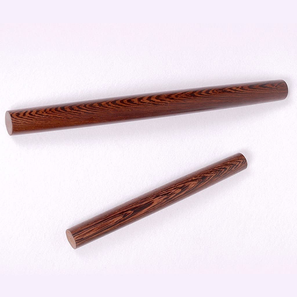Nudelholz aus Buche, Nudelholz massiv, Teigroller Massivholz Nudelholz Backzubehör Pasta Pizzateig Gebäck Nudelholz Küche Haushalt 11,02 x 0,98 Zoll Nudelhölzer