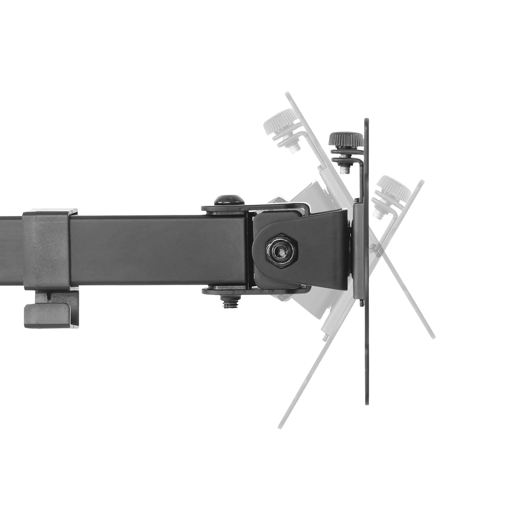 NewStar FPMA-D550DBLACK Supporto da tavolo per monitor nero doppio 16kg