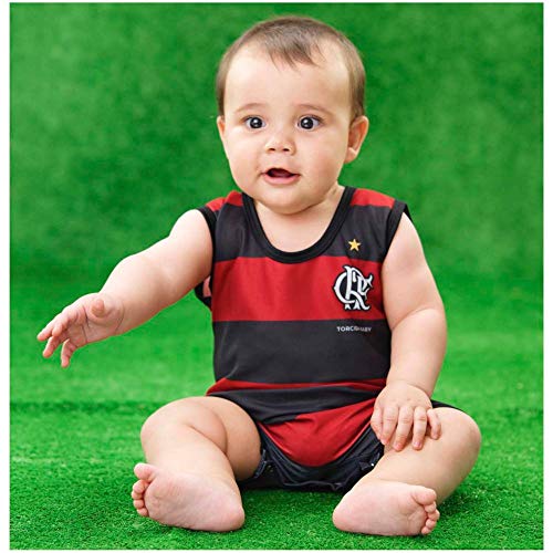Macacão Flamengo Sublimado Torcida Baby M
