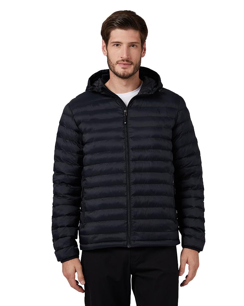 32 Degrees Heat Men’s Packable Hooded Jacket