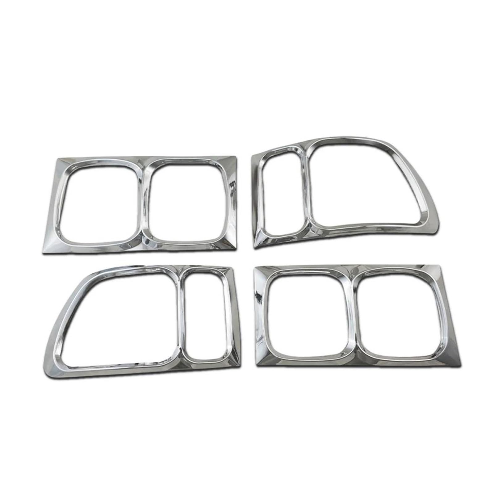Cubierta luz trasera coche Toyota Ipsum 1996-2001 abs cromado plateado 5