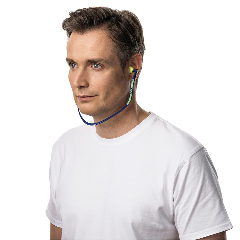 Moldex 680001 Waveband 2K Gehörschutzbügel mit Komfort-Form und Schaumstoffstöpseln, 1 Stück (Packung mit 5)