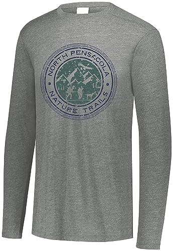 Augusta Sportswear Men's Tri-Blend Long Sleeve Crew4