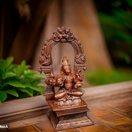 Image of Copper Handmade Varahar with Prabhavalli 490 Gram, 4.7 inches, Pack of 2 Piece