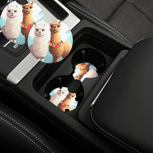 2 Portavasos para Carro de Goma Antideslizante 2.7 Pulgadas miniatura 1