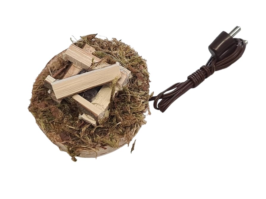 Lagerfeuer für Weihnachtskrippe 27 BELI-BECO 9485 Lagerfeuer - Feuerstelle für Krippe mit...