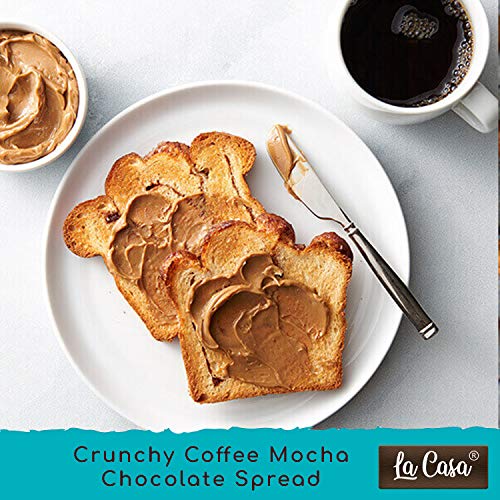 Image of La Casa Choco Spread Combo - Dark+Milk+White+Hazelnut+Cookies+Coffee Chocolate Spread | 6x350g |