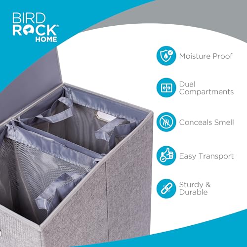 Birdrock Home 1205 Laundry Hamper With Lid thumb #1