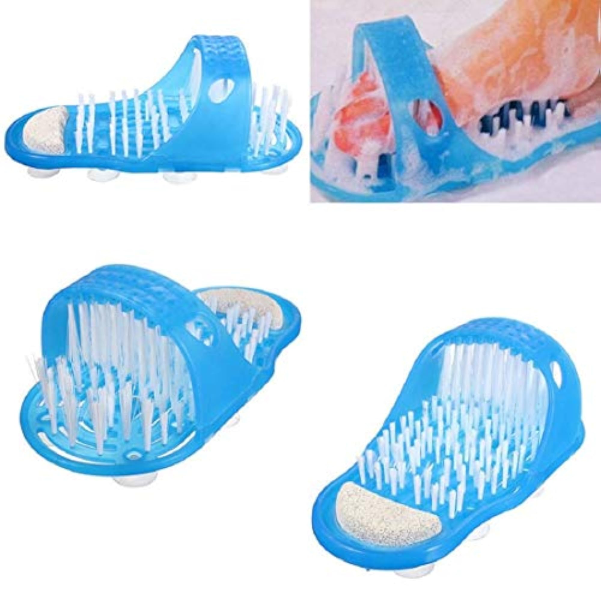 Plastic Bath Shower Feet Massage Slippers