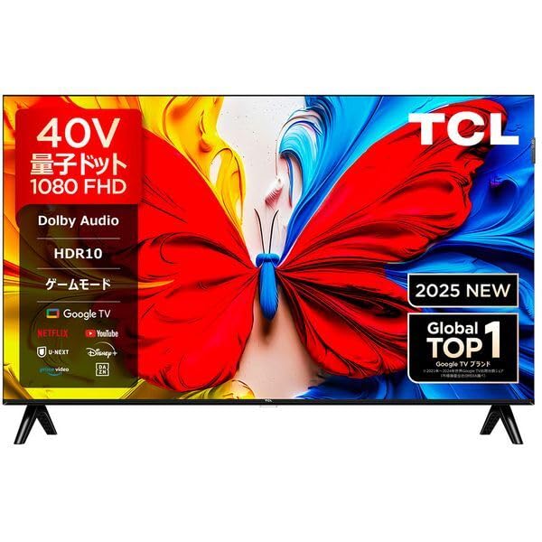 Amazon | TCL スマート液晶テレビ 40V型 40S51K 地上・BS・110度CS
