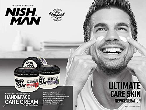 NISHMAN Hand and Face Cream, Blackberry 300ml, Hydrating, Nourishing, and Caring Cream for Healthy Skin - Image 2