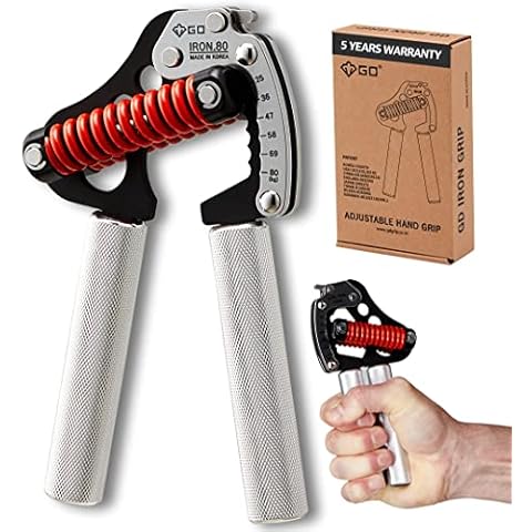 GD Handgriff Stärkungsmittel, Licht eiserner Griff. 80, verstellbare Handgreifer (55 bis 176 pfund) Cover