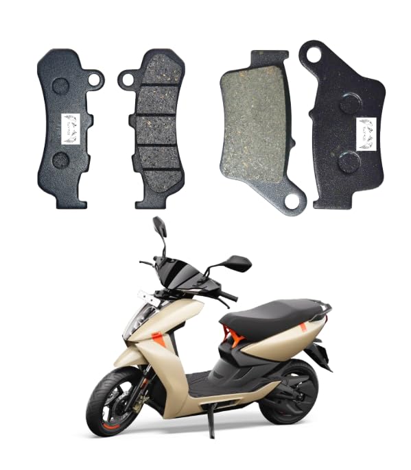 KONAYA Ather 450 Brake Disc Pad Compatible for Ather 450 Electric Scooter (FRONT+REAR) (DP31+DP11)