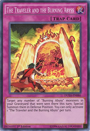 Amazon.com: YU-GI-OH! - The Traveler and The Burning Abyss (DUEA