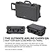 Nanuk Wheeled Series 935 Lightweight NK-7 Resin Waterproof Protective Case with Foam for DSLR Camera, 3 Lenses, Flash, Graphite