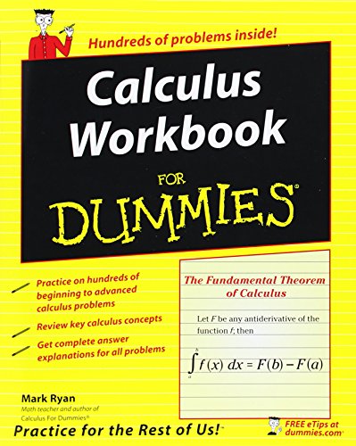 Calculus Workbook For Dummies (Dummies Series) view 2
