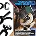 BBTEQEKN 12Pcs Professional Farrier Tools with Horse Hoof Nipper, Hoof Nail Clincher, Horseshoe Cutting Pliers and More, Horse shoeing Tools, Farrier kit for Horses Cattle Sheep and Donkeys
