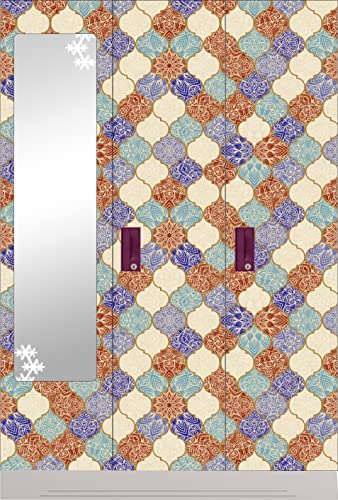 Image of CABANA HOMES Wall Stickers DIY Decal Wallpaper for Home Decor (45 x 125 cm, 2 Rolls) (12 sq. ft) Decorative Self Adhesive Bedroom, Living Room, Furniture, Wardrobe, Office, Multicolour